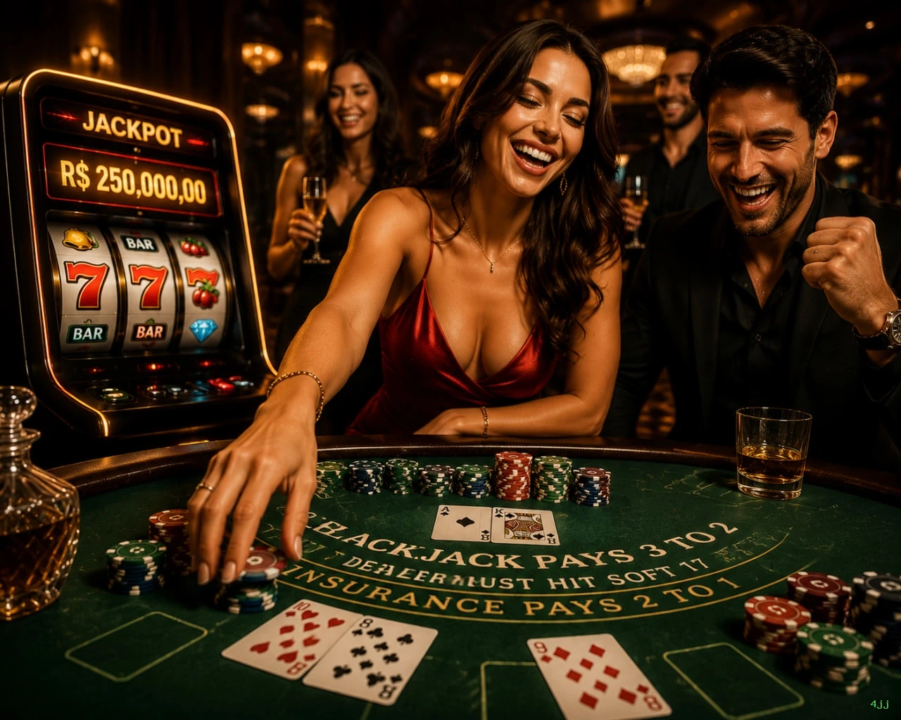 Slots com prêmios 4jj